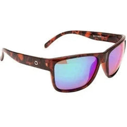 Optic Nerve Kingfish-Accessories - Eyewear - Sunglasses-Tortoise and Green-Smoke Lens-Appalachian Outfitters