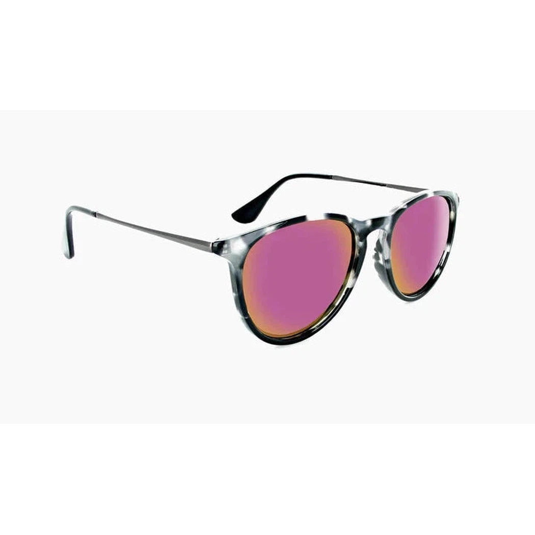 Optic Nerve Pizmo-Accessories - Eyewear - Sunglasses-Gray Tortoise-Brown w/ Purple Mirror-Appalachian Outfitters