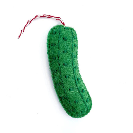 Ornaments 4 Orphans Pickle Felt Wool Christmas Ornament-Accessories - Novelty-Appalachian Outfitters