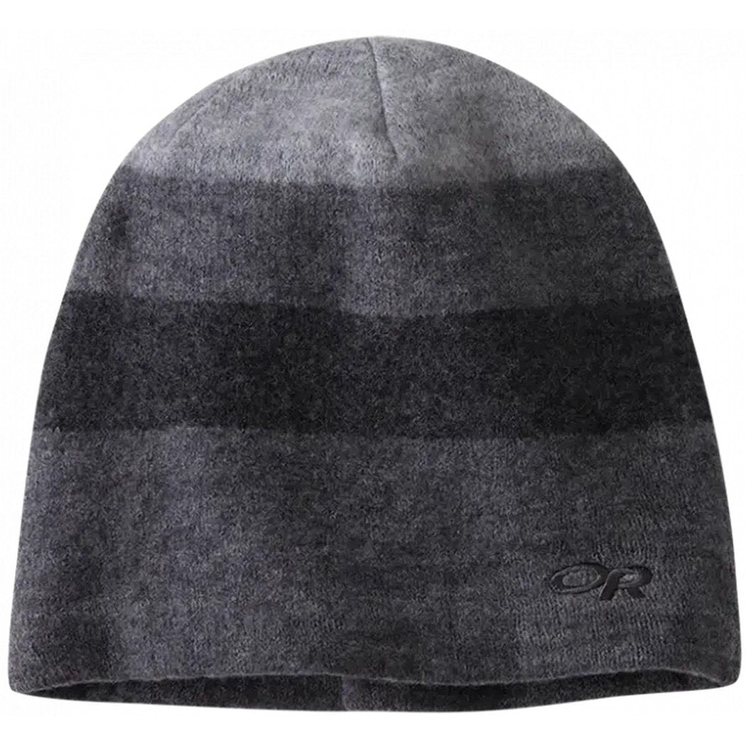 A front view of the Outdoor Research Gradient Beanie in Bronze with the brand logo on the front.