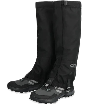 Outdoor Research Men's Rocky Mountains High Gaiters-Accessories - Gaiters-Black-M-Appalachian Outfitters