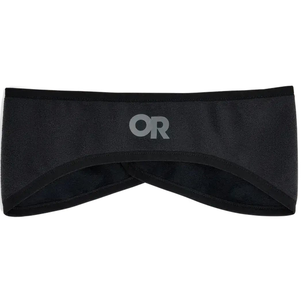 Outdoor Research Newhalem Windstopper Headband-Accessories - Bandanas-Black-S-M-Appalachian Outfitters