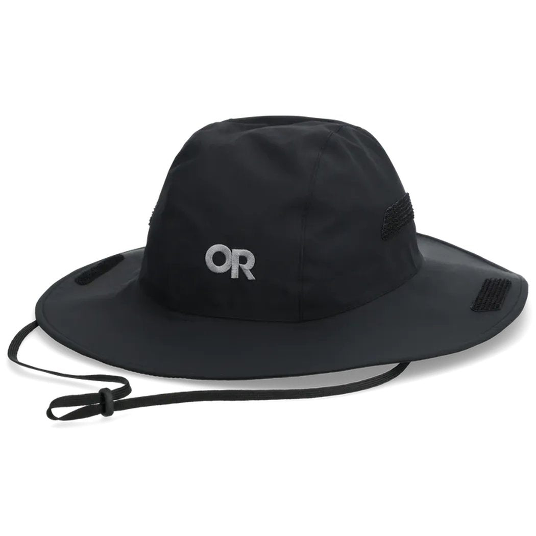 Outdoor Research Seattle Rain Hat-Accessories - Hats - Unisex-Black-M-Appalachian Outfitters