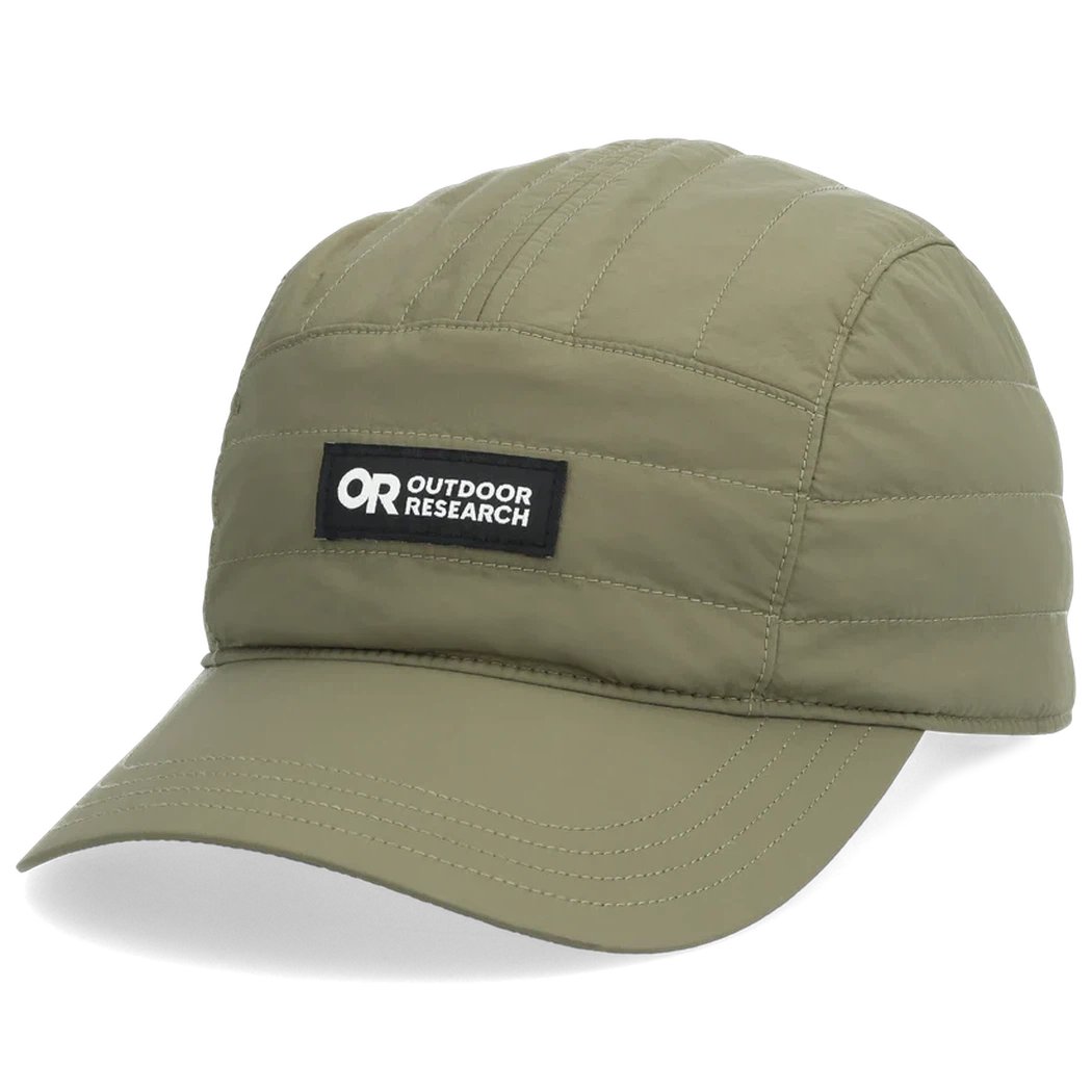 Outdoor Research Shadow Insulated 5-Panel Cap-Accessories - Hats - Unisex-Ranger Green-S-M-Appalachian Outfitters