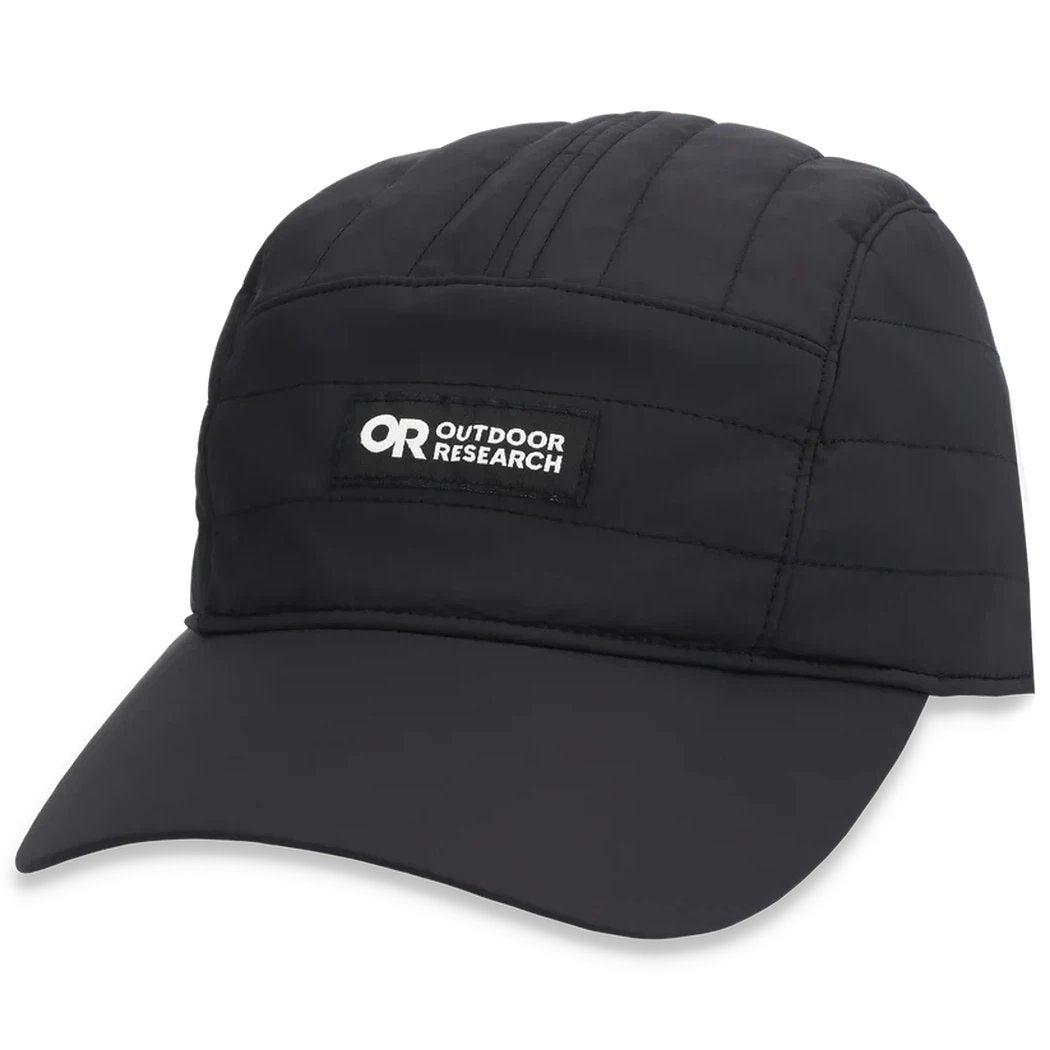 Outdoor Research Shadow Insulated 5-Panel Cap-Accessories - Hats - Unisex-Black-S-M-Appalachian Outfitters