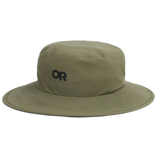 Outdoor Research Stratoburst Rain Hat-Accessories - Hats - Unisex-Ranger Green-M-Appalachian Outfitters