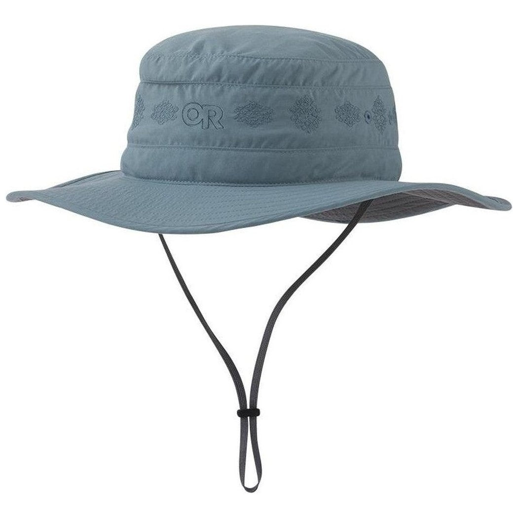 Outdoor Research Women's Solar Roller Sun Hat-Accessories - Hats - Women's-Lead Rice Embroidery-S-Appalachian Outfitters