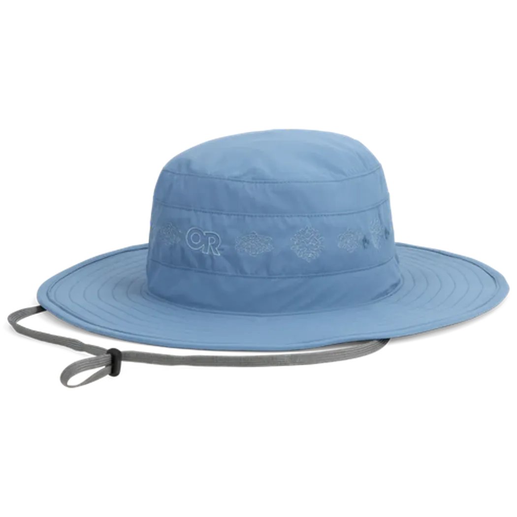 Outdoor Research Women's Solar Roller Sun Hat-Accessories - Hats - Women's-Olympic-Rice Embroidery-S-Appalachian Outfitters