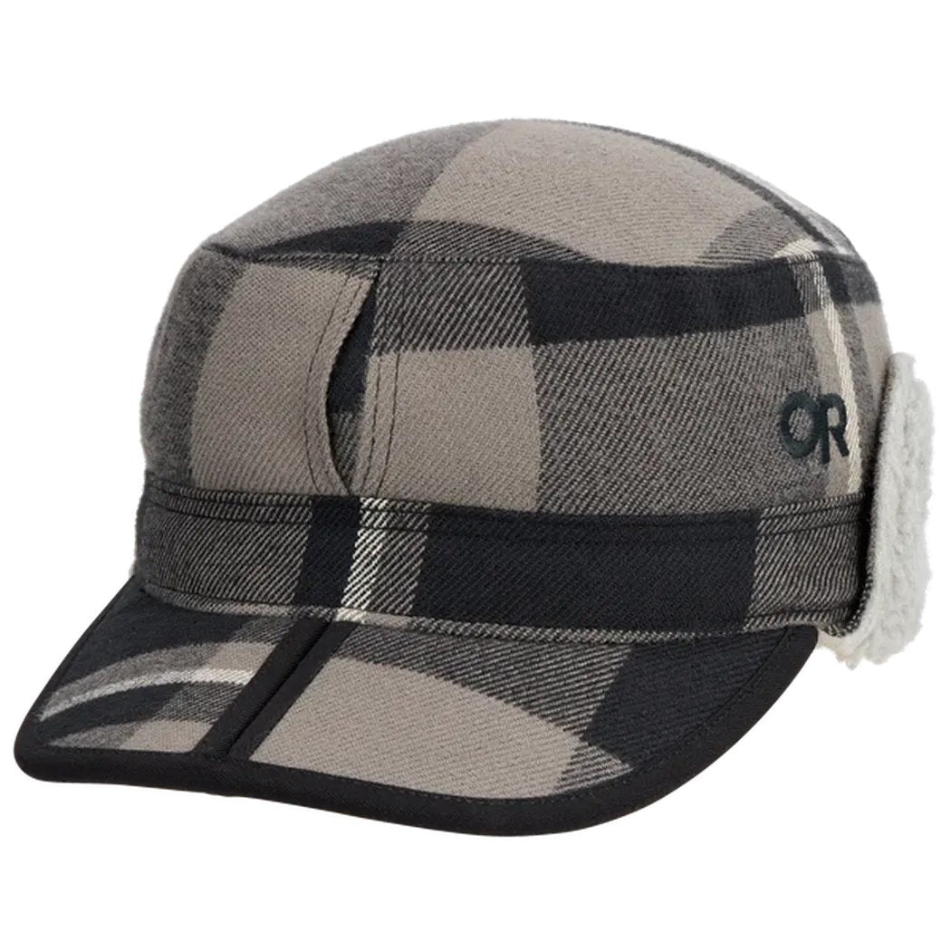 Outdoor Research Yukon Cap-Accessories - Hats - Unisex-Black/Pewter Plaid-L-Appalachian Outfitters