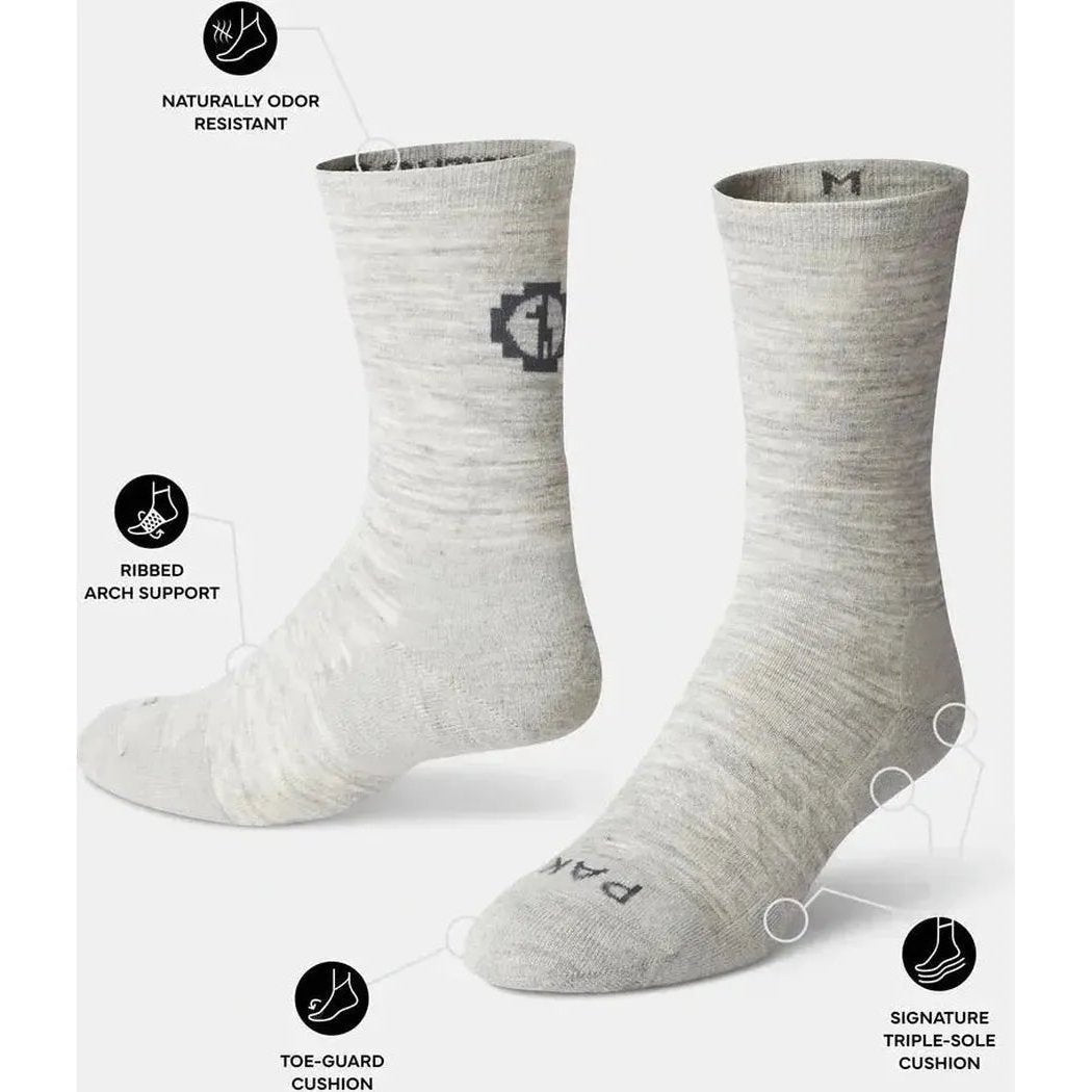 Paka Apparel Essential Crew Sock-Accessories - Socks - Unisex-Appalachian Outfitters