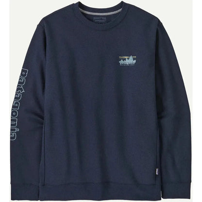 Patagonia Men's '73 Skyline Uprisal Crew Sweatshirt-Men's - Clothing - Tops-New Navy-M-Appalachian Outfitters