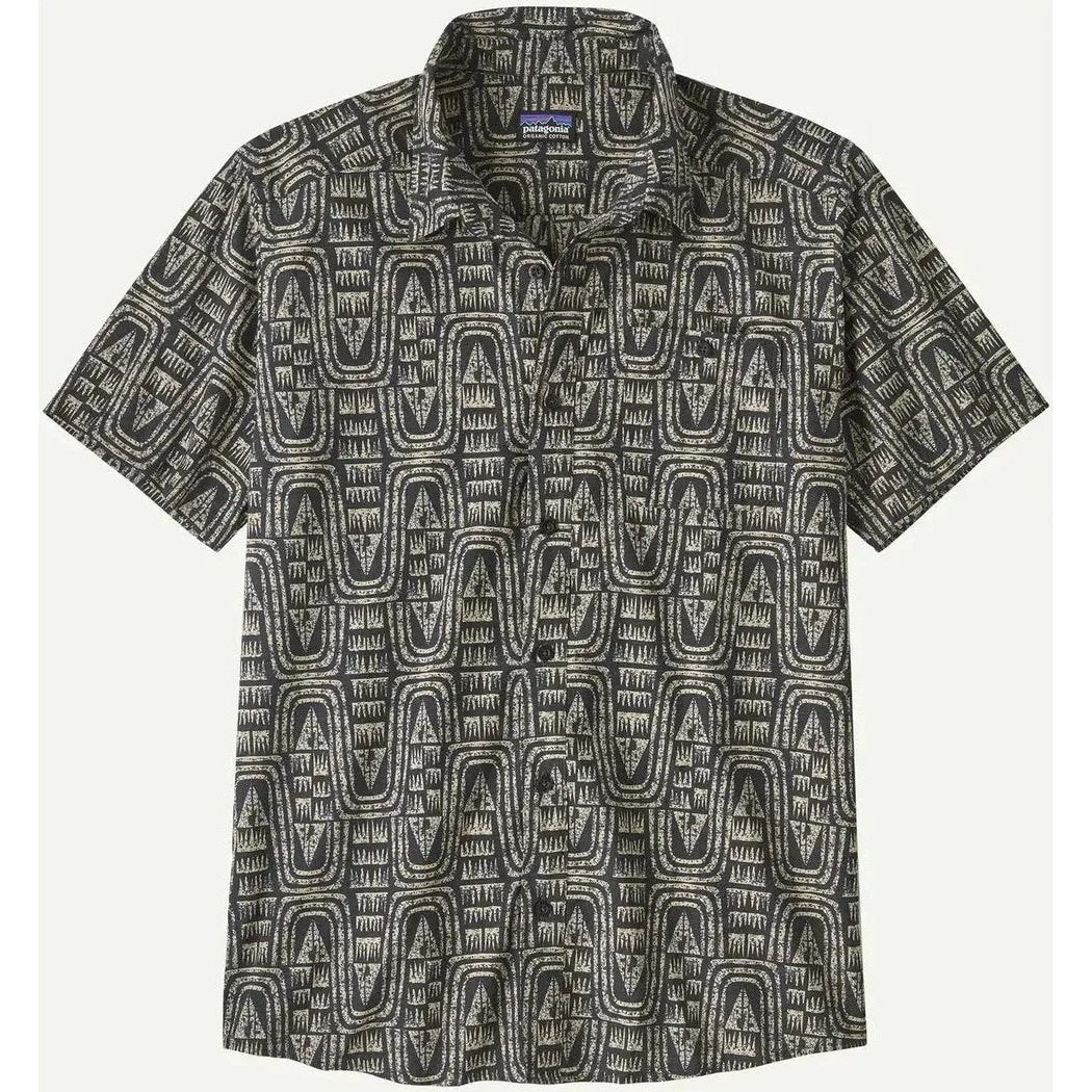 Patagonia Men's Go To Shirt-Men's - Clothing - Tops-Flow: Sunken Blue-S-Appalachian Outfitters