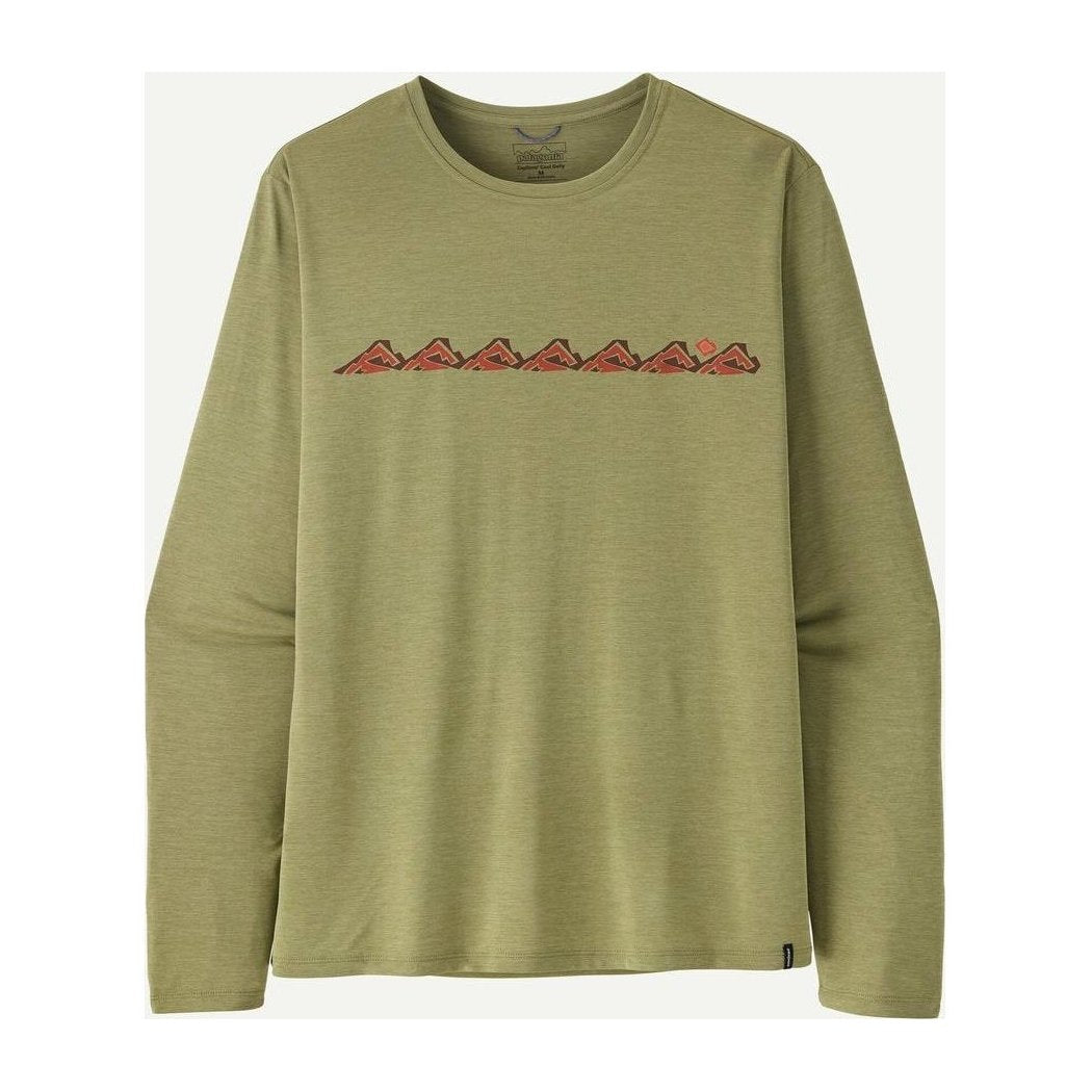 Patagonia Men's Long Sleeve Cap Cool Daily Shirt - Trailcheck-Women's - Clothing - Tops-Appalachian Outfitters