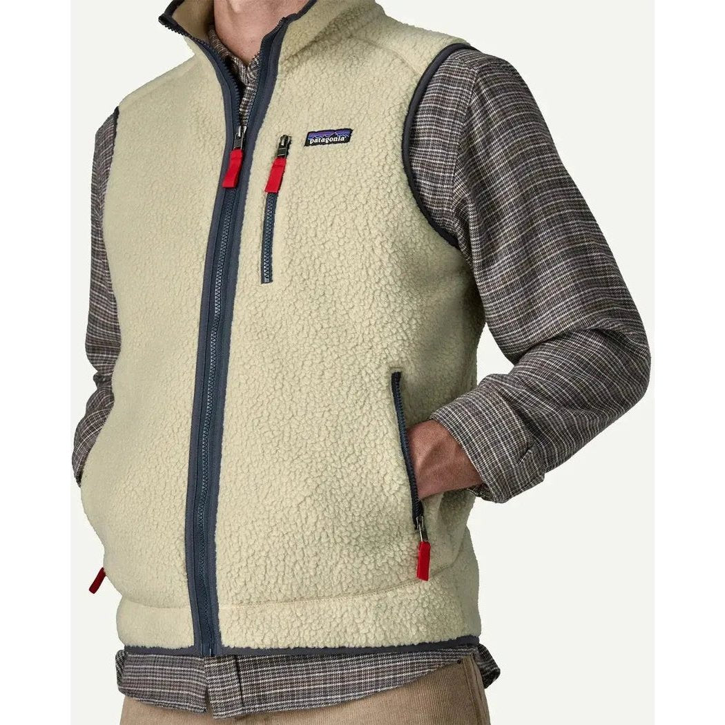 Patagonia Men's Retro Pile Vest-Men's - Clothing - Jackets & Vests-Appalachian Outfitters