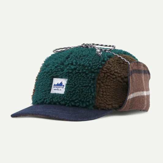 Patagonia Range Earflap Cap-Accessories - Hats - Unisex-Cascade Green-M-Appalachian Outfitters