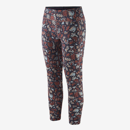 Patagonia Women's Cap Midweight Bottoms-Women's - Clothing - Baselayer-Across Oceans: Dulse Mauve-S-Appalachian Outfitters
