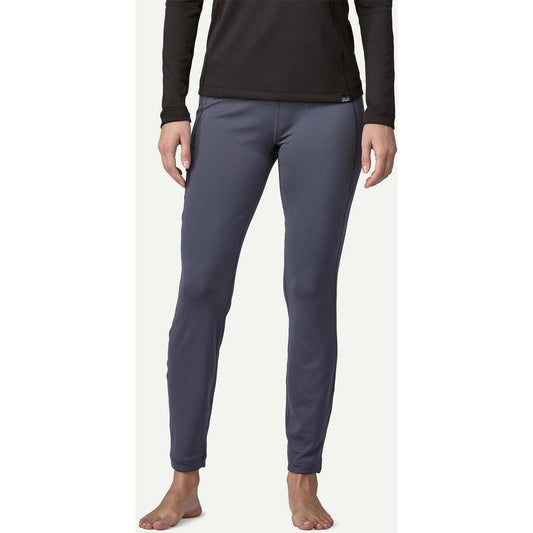 Patagonia Women's Cap MW Bottoms-Women's - Clothing - Baselayer-Smolder Blue-XL-Appalachian Outfitters