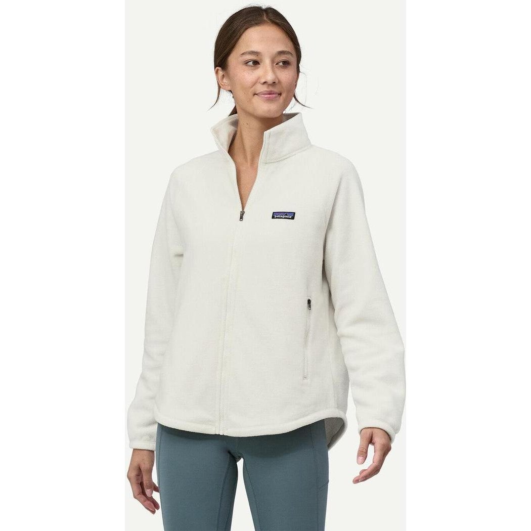 Patagonia Women's Classic Microdini Fleece Jacket-Women's - Clothing - Jackets & Vests-Birch White-S-Appalachian Outfitters