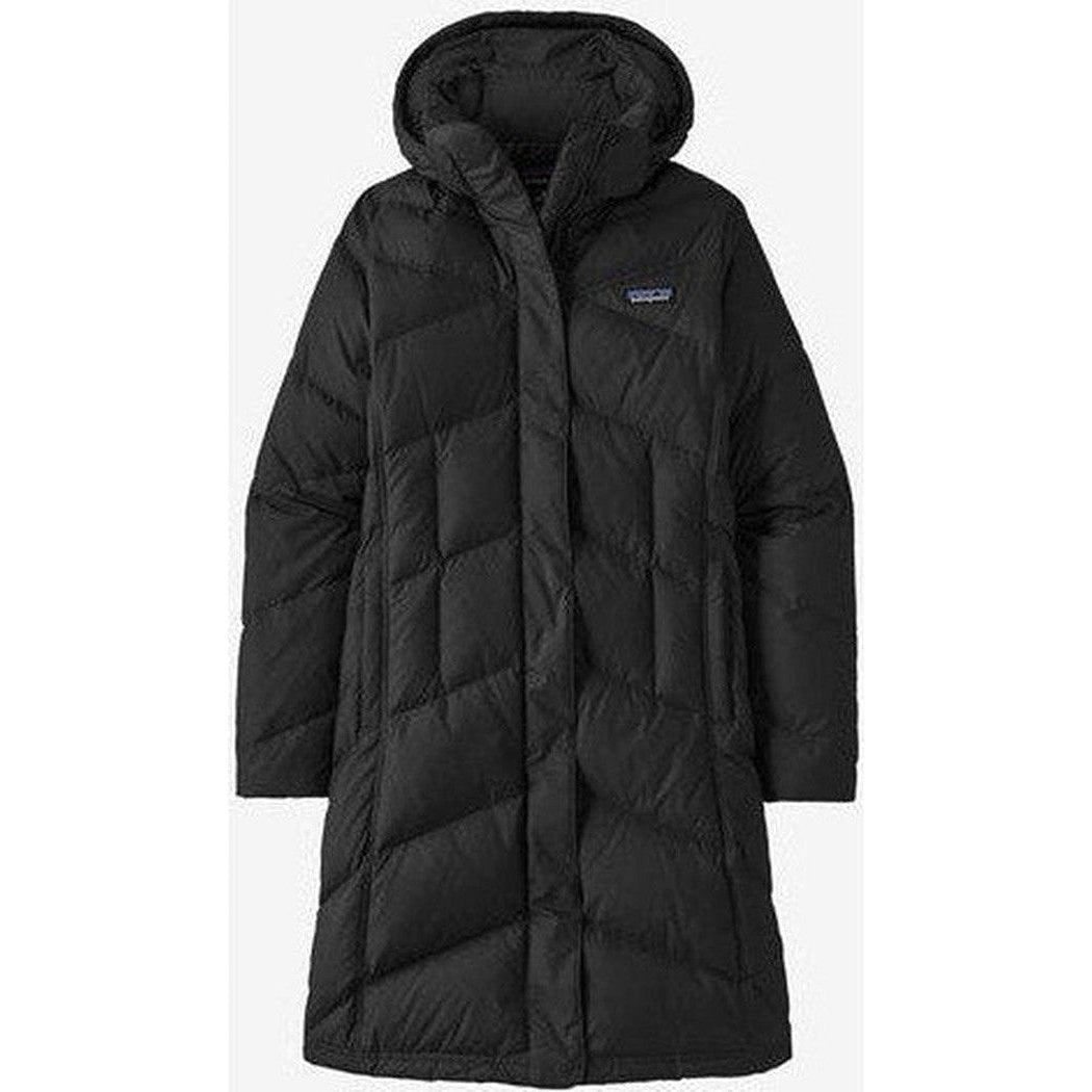 Patagonia Women's Down With It Parka-Women's - Clothing - Jackets & Vests-Black-S-Appalachian Outfitters