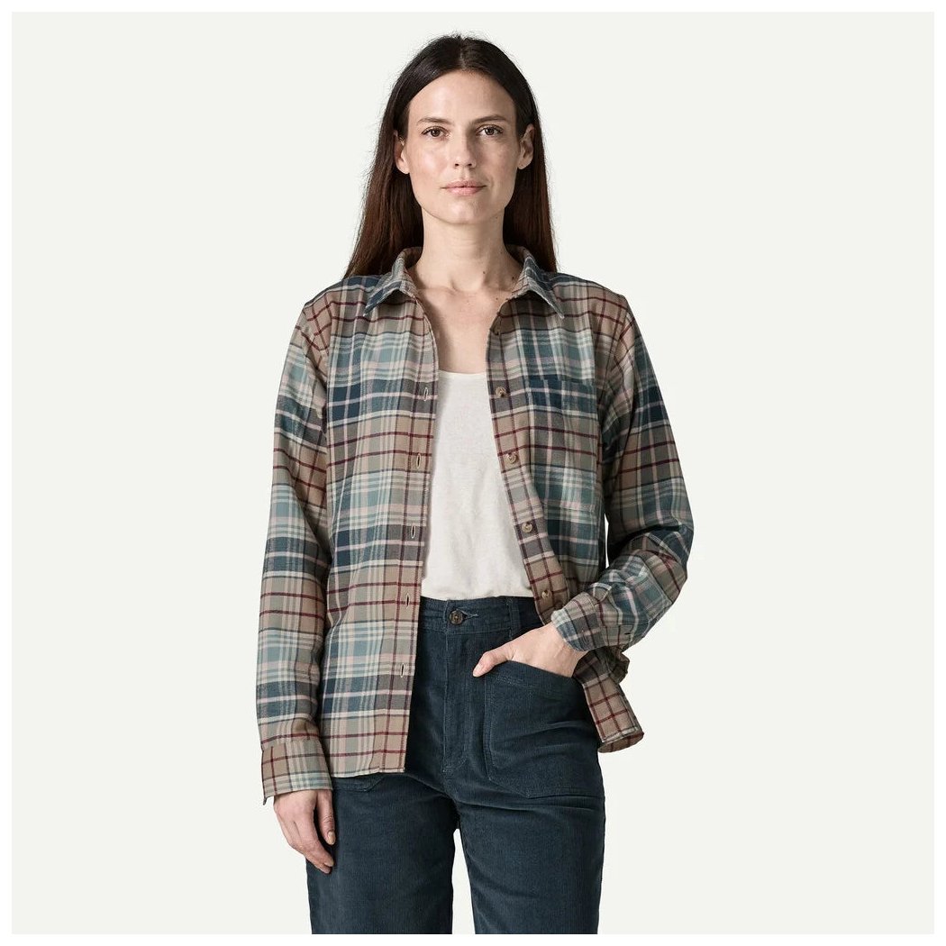 Patagonia Women's Light Weight Fjord Flannel Shirt-Women's - Clothing - Bottoms-Appalachian Outfitters