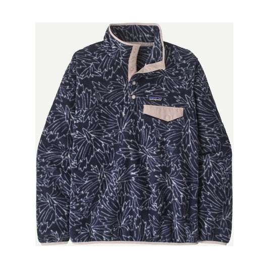 Patagonia Women's LW Synch Snap-T P/O-Women's - Clothing - Jackets & Vests-Saxifrage Sunken Blue-XS-Appalachian Outfitters