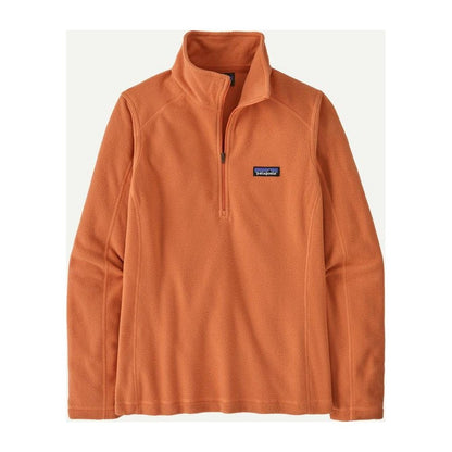 Patagonia Women's Micro D 1/4 Zip-Women's - Clothing - Jackets & Vests-Red Melon-S-Appalachian Outfitters