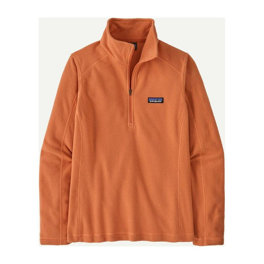 Patagonia Women's Micro D 1/4 Zip-Women's - Clothing - Jackets & Vests-Red Melon-S-Appalachian Outfitters