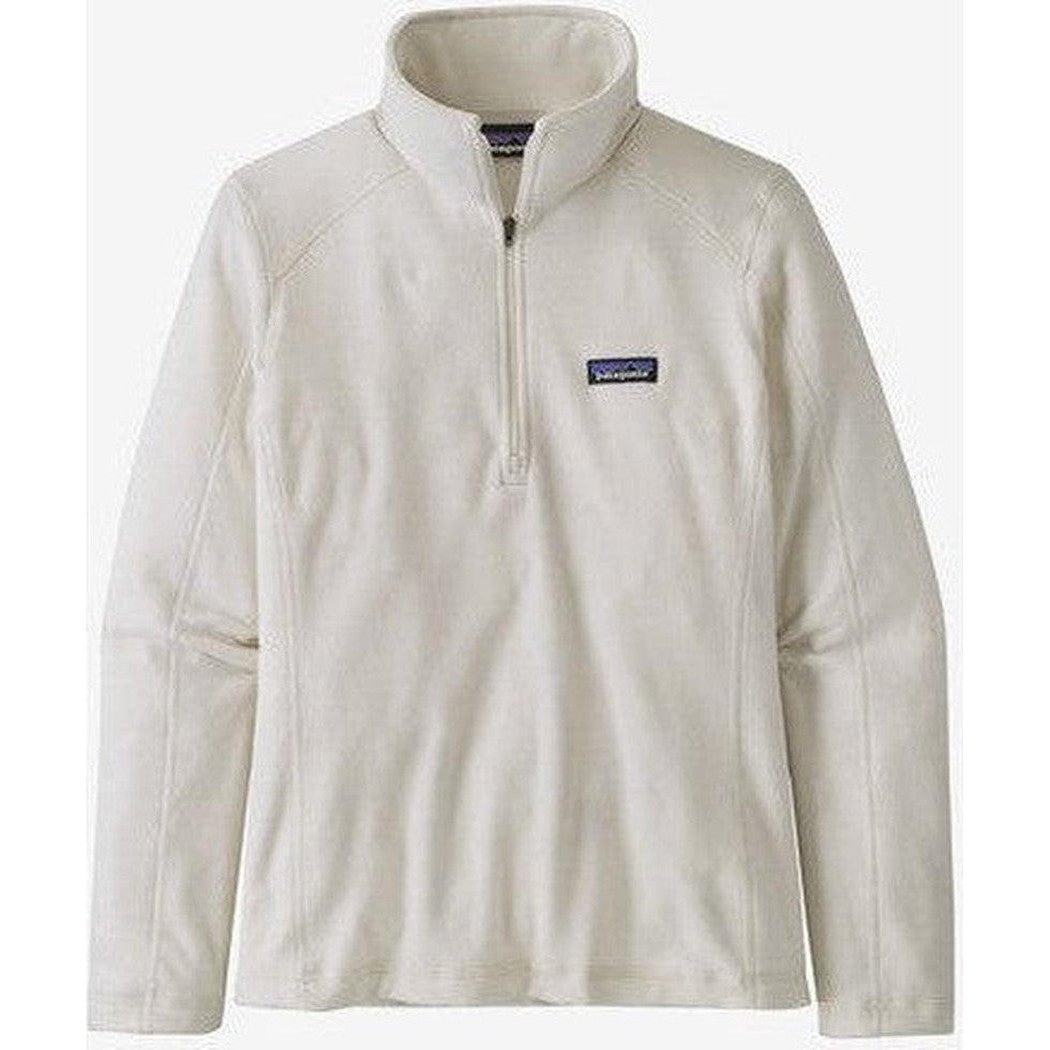 Patagonia Women's Micro D 1/4 Zip-Women's - Clothing - Jackets & Vests-Birch White-XS-Appalachian Outfitters