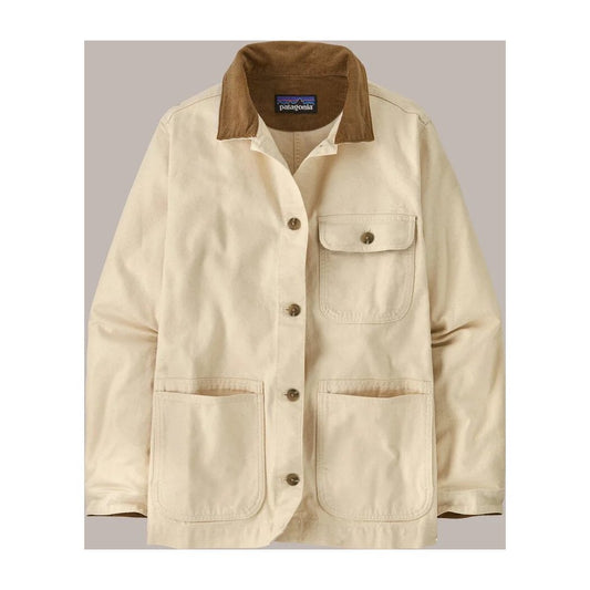 Patagonia Women's Point Reyes Canvas Coat-Women's - Clothing - Jackets & Vests-Undyed Natural-S-Appalachian Outfitters