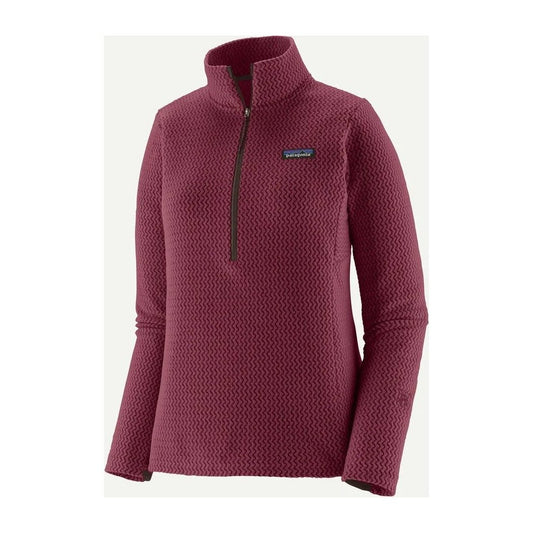 Patagonia Women's R1 Air Zip Neck-Women's - Clothing - Tops-Berry Fig-S-Appalachian Outfitters