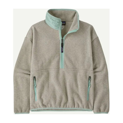 Patagonia Women's Synch Marsupial-Women's - Clothing - Tops-Oatmeal Heather w/Thin Ice-S-Appalachian Outfitters