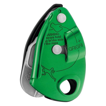 Petzl Grigri +-Climbing - Hardware - Belay and Rappel-Green-Appalachian Outfitters