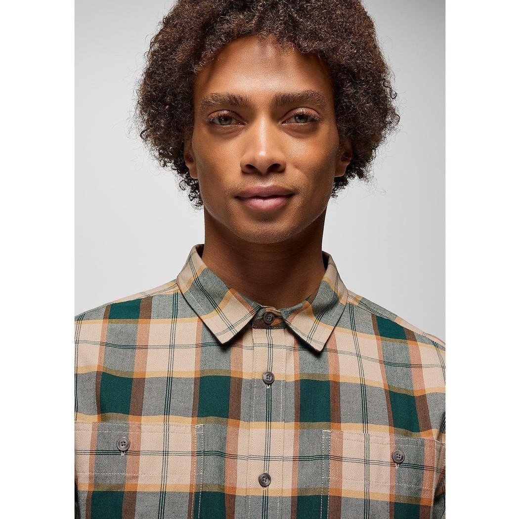 Prana Men's Dolberg Flannel Shirt-Men's - Clothing - Tops-Appalachian Outfitters