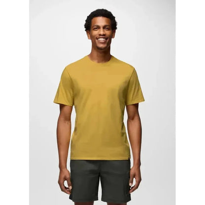 Prana Men's Everyday Short Sleeve Tee-Men's - Clothing - Tops-Pollen-M-Appalachian Outfitters