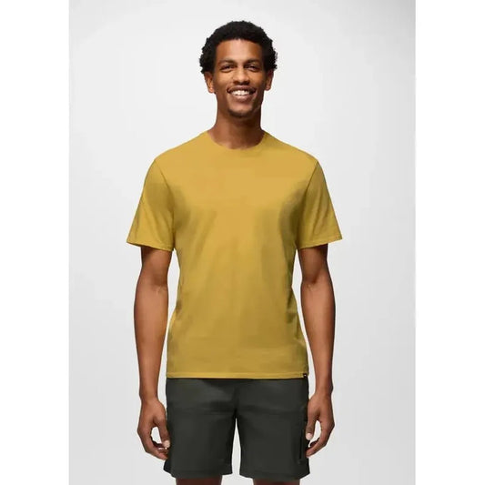 Prana Men's Everyday Short Sleeve Tee-Men's - Clothing - Tops-Pollen-M-Appalachian Outfitters