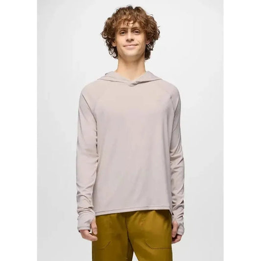 Prana Men's Sol Shade Hoodie-Men's - Clothing - Tops-Almond-M-Appalachian Outfitters