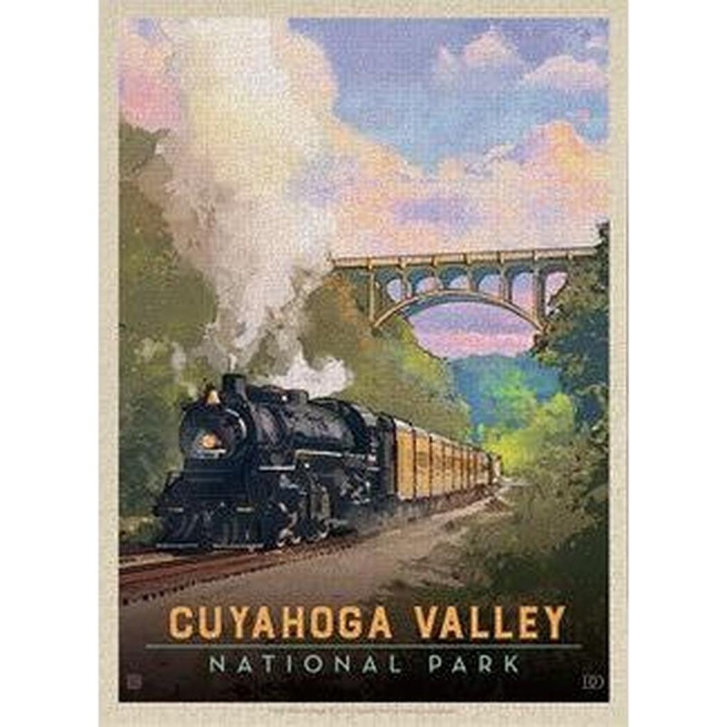 Pumpernickel Press Cuyahoga Valley Np - Historic Railway Puzzle-Accessories - Novelty - Decor-Appalachian Outfitters