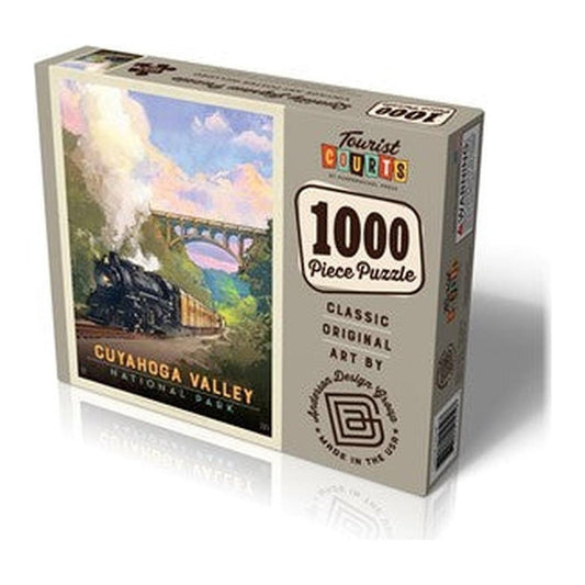 Pumpernickel Press Cuyahoga Valley Np - Historic Railway Puzzle-Accessories - Novelty - Decor-Appalachian Outfitters