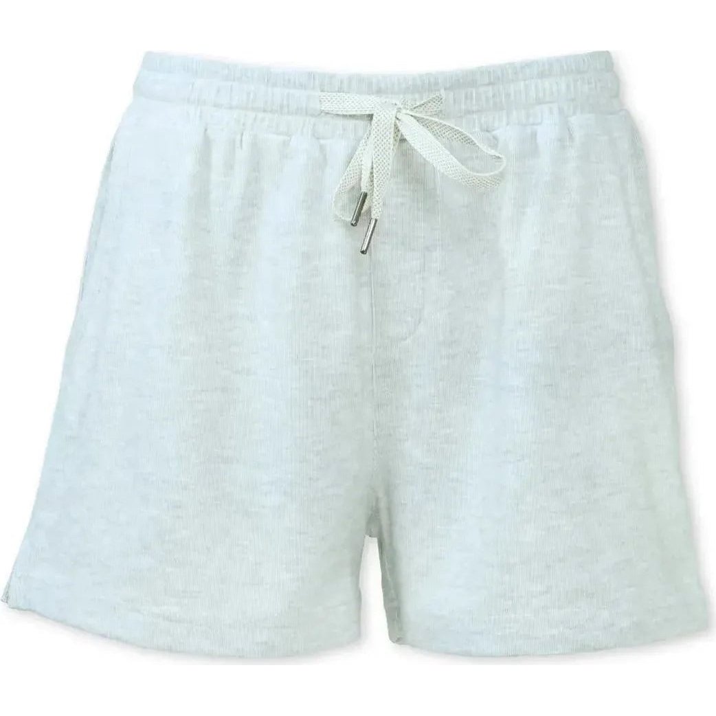 Purnell Women's Fleece Knit Carly Short-Women's - Clothing - Bottoms-Light Grey-S-Appalachian Outfitters