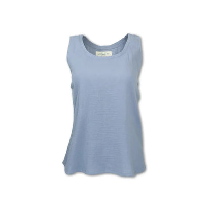 Purnell Women's Gauze Tank-Women's - Clothing - Tops-Blue-S-Appalachian Outfitters