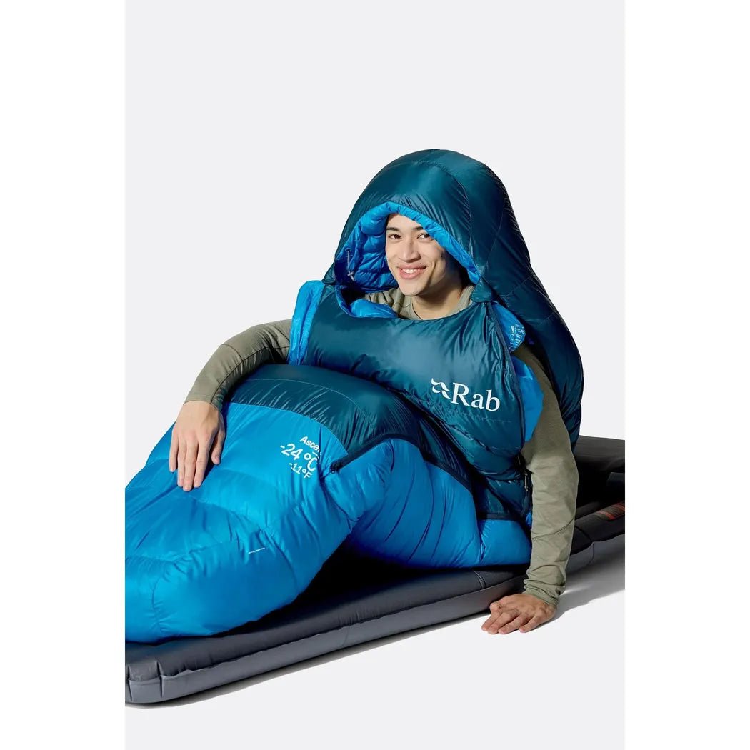 Rab Ascent 0C / 32F - Left Zip-Camping - Sleeping Bags - Down-Appalachian Outfitters