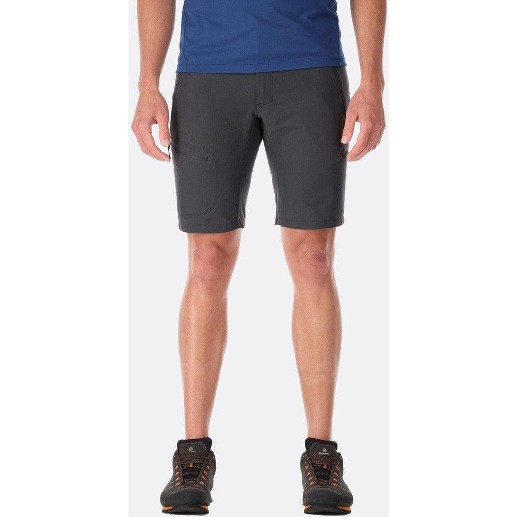 Rab Men's Incline Light Shorts-Men's - Clothing - Bottoms-Anthracite-30-10"-Appalachian Outfitters