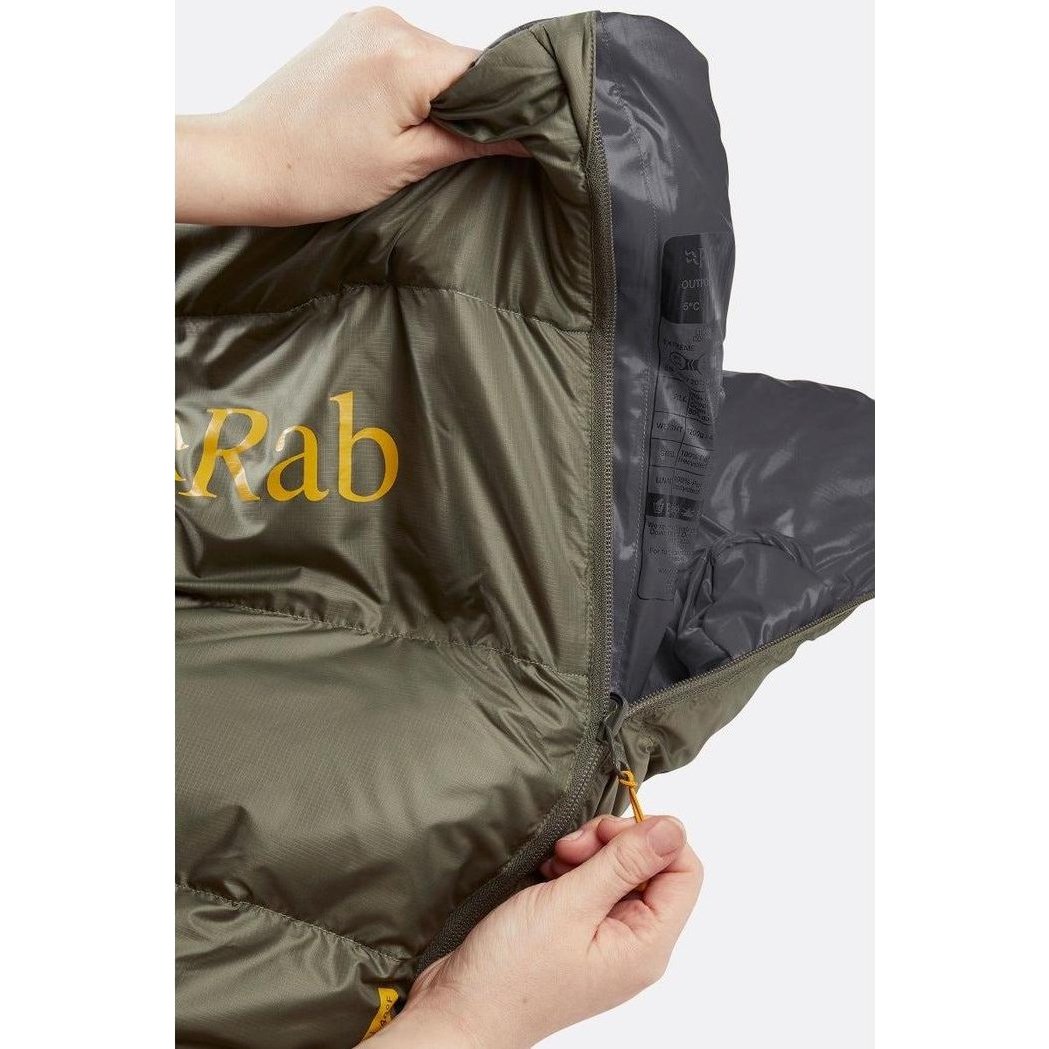 Rab Outpost 300 REG - Left Zip-Camping - Sleeping Bags - Down-Appalachian Outfitters