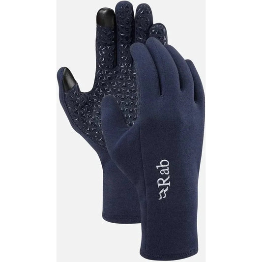 Rab Power Stretch Contact Grip Glove-Accessories - Gloves - Unisex-Deep Ink-M-Appalachian Outfitters