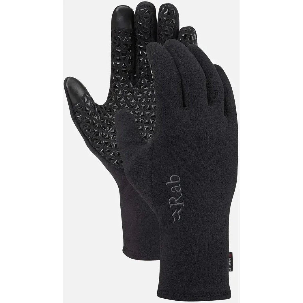 Rab Power Stretch Contact Grip Glove-Accessories - Gloves - Unisex-Black-M-Appalachian Outfitters
