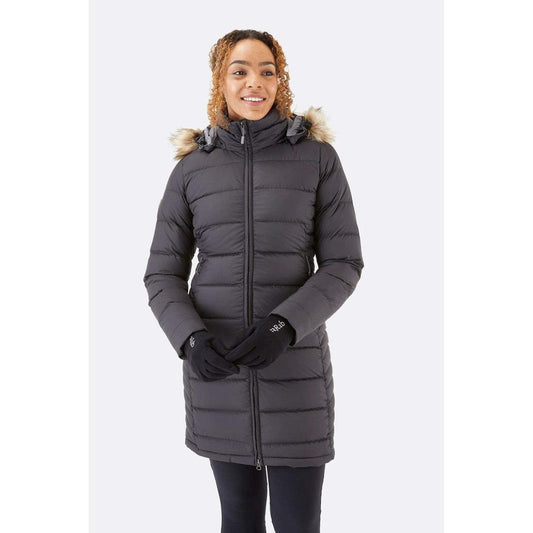 Rab Women's Deep Cover Parka-Women's - Clothing - Jackets & Vests-Black-S-Appalachian Outfitters