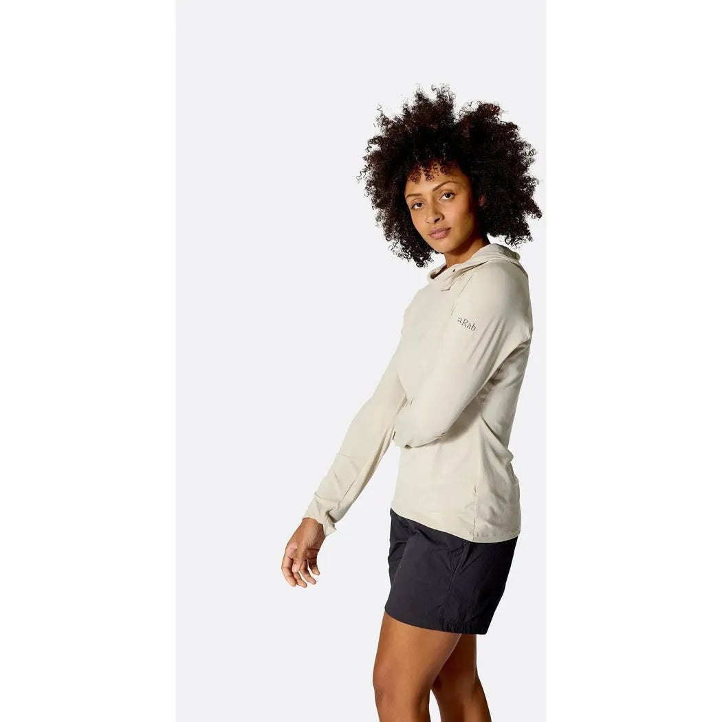 Rab Women's Rivelin Hoody-Women's - Clothing - Jackets & Vests-Pebble-S-Appalachian Outfitters