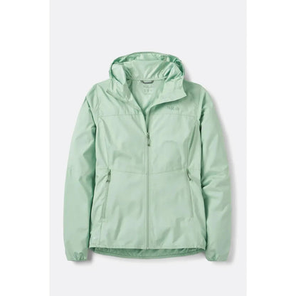Rab Women's Windgather Hoody-Women's - Clothing - Jackets & Vests-Fig Green-S-Appalachian Outfitters
