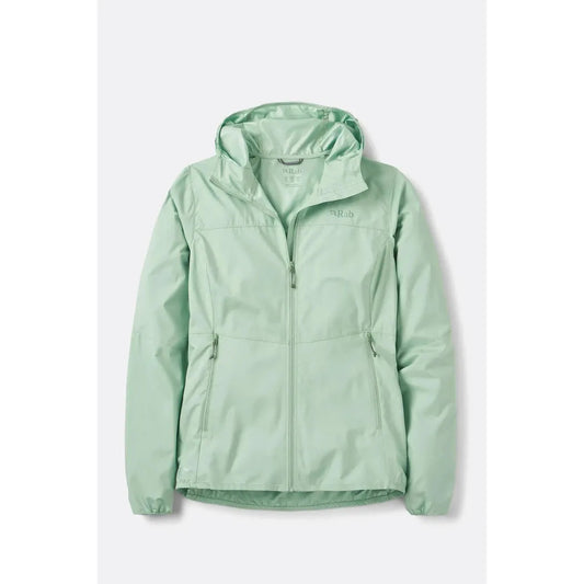 Rab Women's Windgather Hoody-Women's - Clothing - Jackets & Vests-Fig Green-S-Appalachian Outfitters