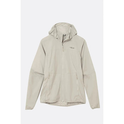 Rab Women's Windgather Hoody-Women's - Clothing - Jackets & Vests-Pebble-S-Appalachian Outfitters